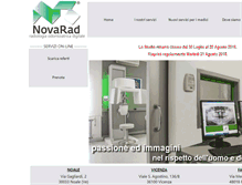 Tablet Screenshot of novarad.it